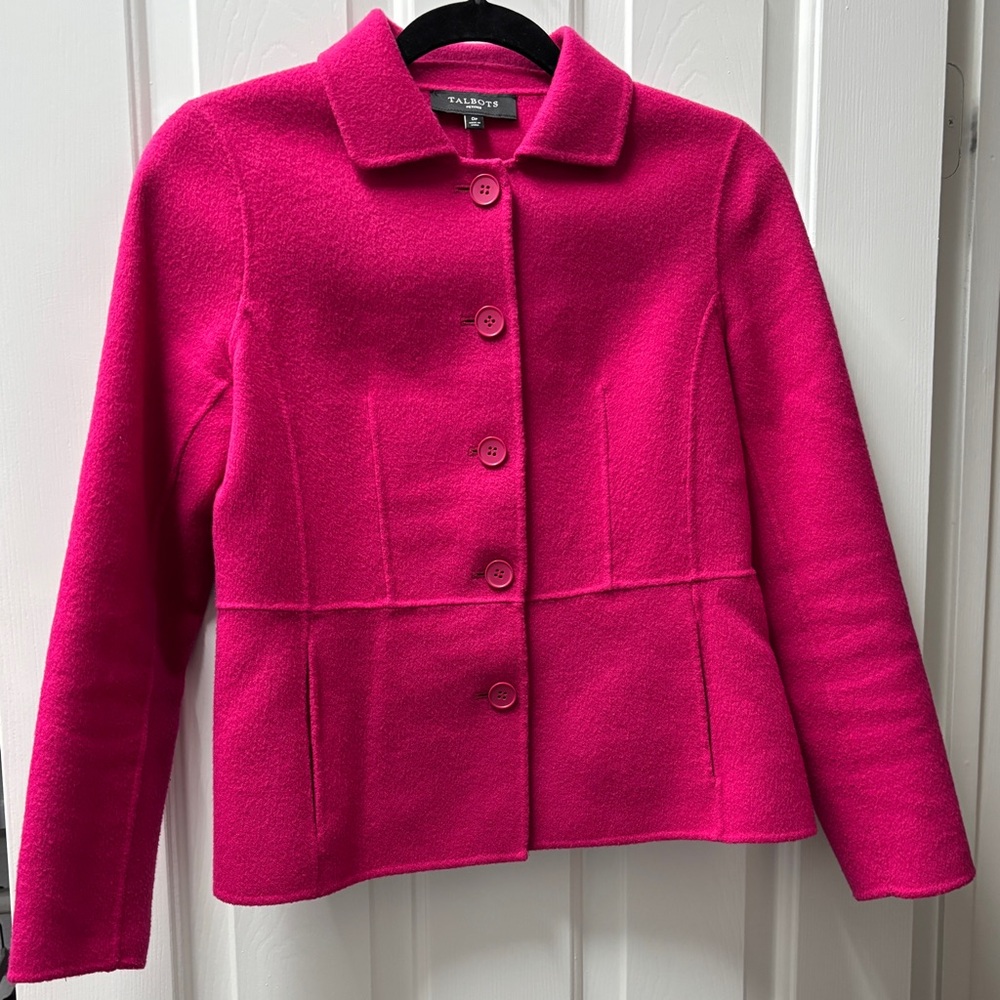 Pink Wool Jacket